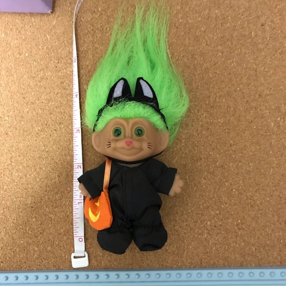 Russ Vintage Kitty Halloween Troll - Picture 8 of 8